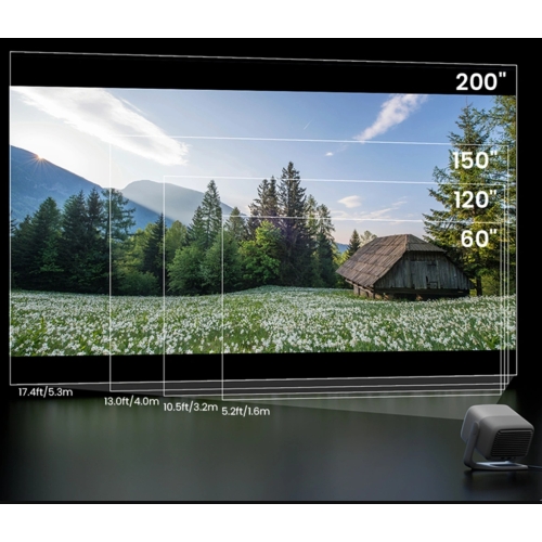 JMGO N1S SE DLP-laserprojektor | 850 ANSI lm | FullHD | 200 tum